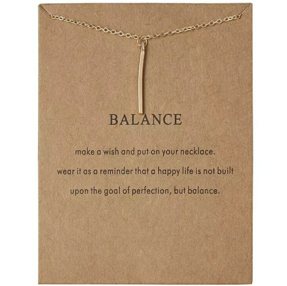 NWT Balance Necklace